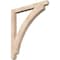 Ekena Millwork Thorton Craftsman Smooth Bracket, Douglas Fir, 3 1/2"W x 40"D x 44"H BKT04X40X44THR04SDF - alternate 1